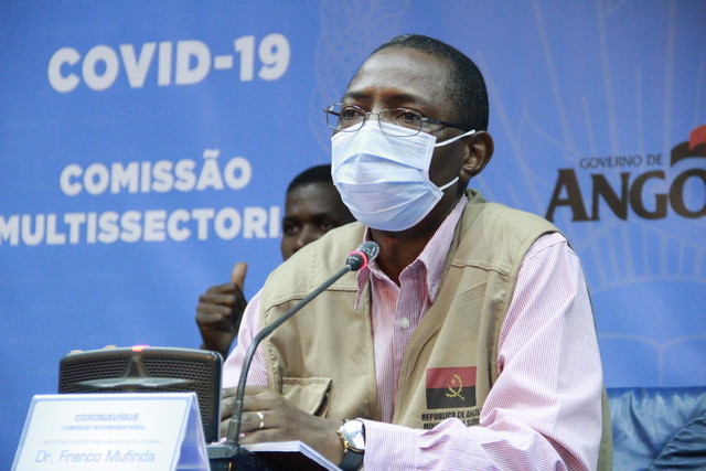Covid-19: Mais três mortes, 271 casos e 373 recuperações em Angola
