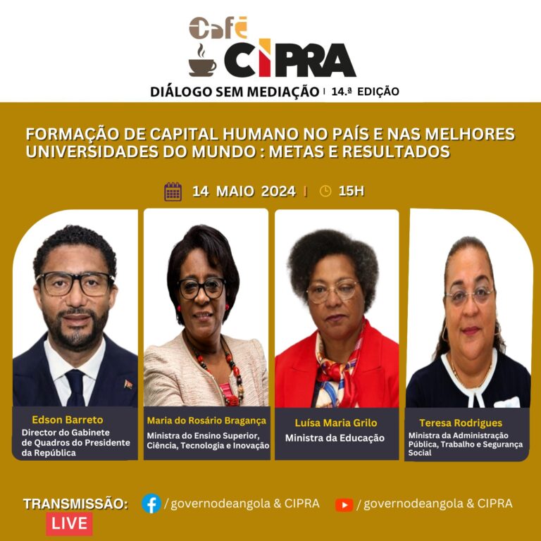 CaféCIPRA abordagem daqui a instantes formação de capital humano no país e no exterior