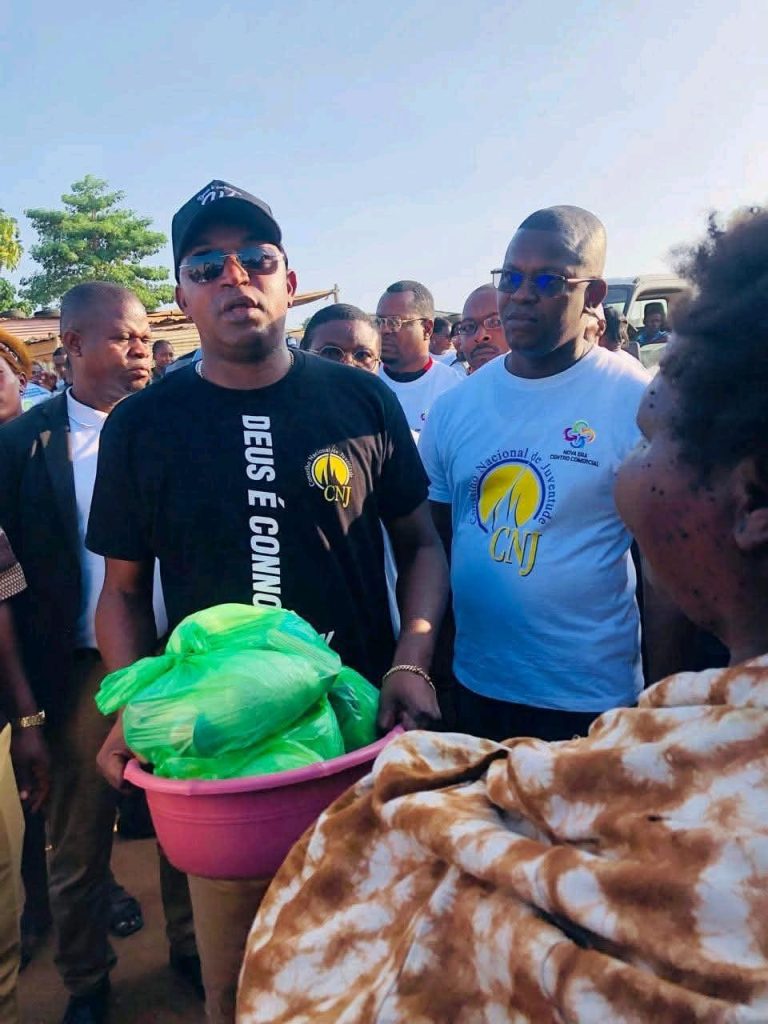 CNJ DOA MAIS DE 450 CESTAS BÁSICAS ÀS FAMÍLIAS CARENCIADAS NO ZANGO 2
