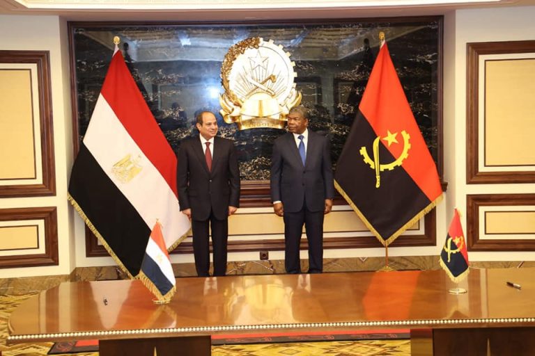 Angola e Egipto vão assinar terça-feira acordos de cooperação