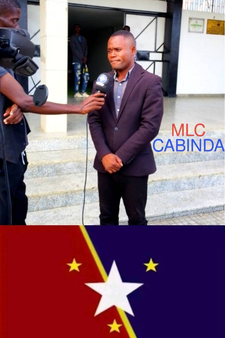 PAZ NÃO É UMA REALIDADE EM CABINDA AFIRMA O PRESIDENTE DO MOVIMENTO DE LIBERTAÇÃO DE CABINDA JORGE LIMA MUANDA